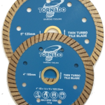 Thin Tile Turbo Blade